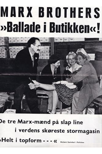 Ballade i Butikken - 1950 (The Big Store) Hvid