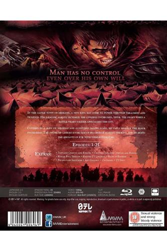 Berserk - Complete Original Series (Ep. 1-25) Blu-Ray Collector's Edition