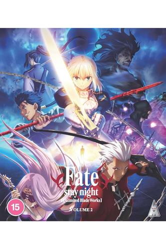 Fate Stay Night Unlimited Bladeworks - Part 2 (Ep. 14-26) Blu-Ray
