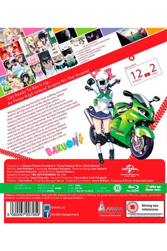 Bakuon!! - Complete (Ep. 1-12) Blu-Ray