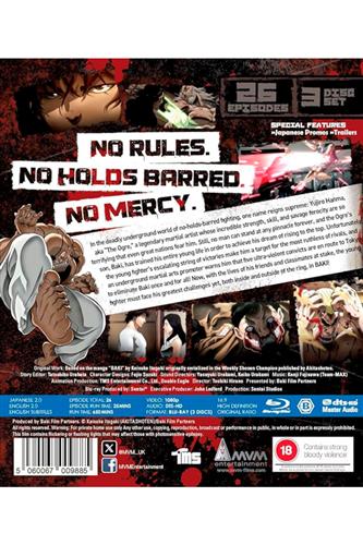 Baki - Season 1 (Ep. 1-26) Blu-Ray