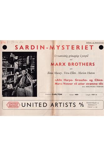 Sardinmysteriet - 1951 (Love Happy)