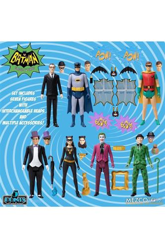 Deluxe Box Set Batman (1966) 9 cm