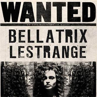 Harry Potter - Bellatrix Lestrange, Postkort