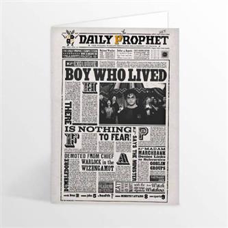 Harry Potter - Boy Who Lived, Postkort