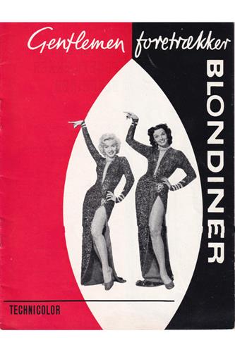 Gentlemen foretrækker Blondiner - 1954 
