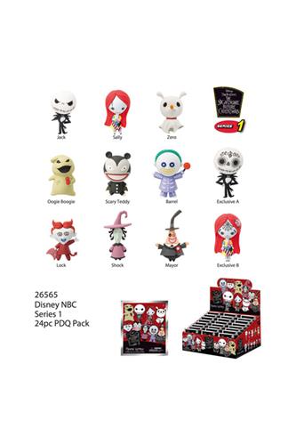 Nightmare Before Christmas Pvc Bag Clip Series 1