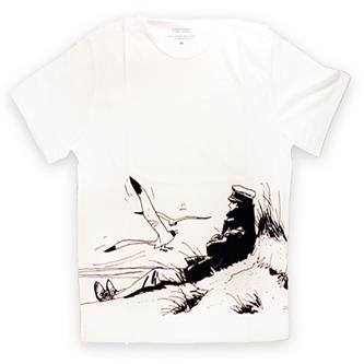 T-shirt Corto Maltese på Stranden