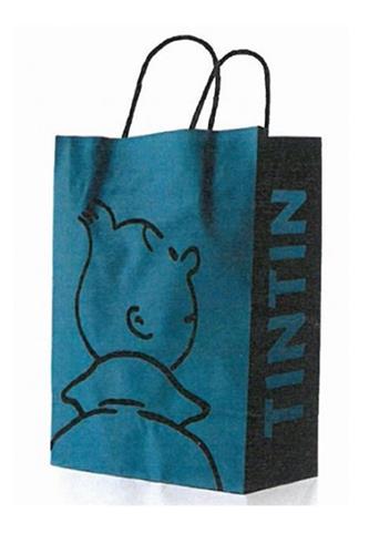 Tintin blå profil