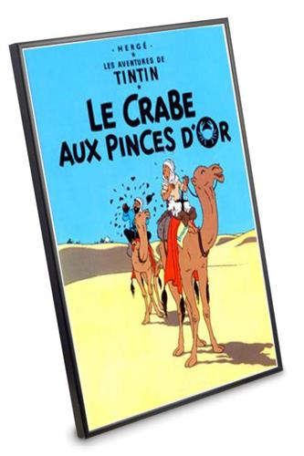 Krabben med de gyldne klosakse / Crabe Aux Pinces D'or