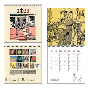 Tintin Stor Vægkalender