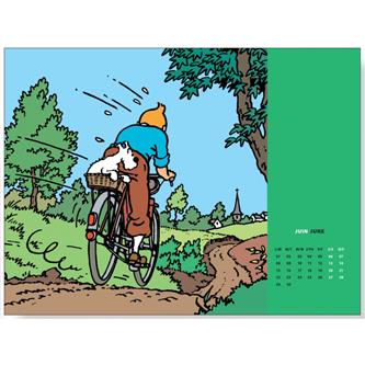 Tintin Lommebogskalender 2026