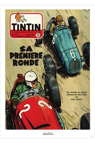 J. Graton & Le Journal Tintin 1953 N°25