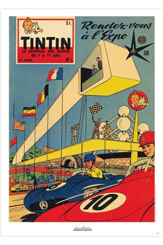 J. Graton & Le Journal Tintin 1958 N°01