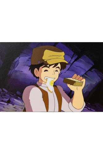 Castle in the Sky - Pazu Tea Party Postkort