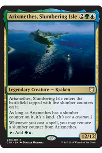 Arixmethes, Slumbering Isle - Commander 2018 | Faraos Webshop