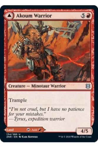 Akoum Warrior // Akoum Teeth