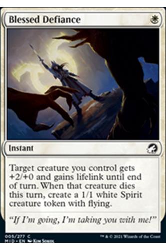 Blessed Defiance