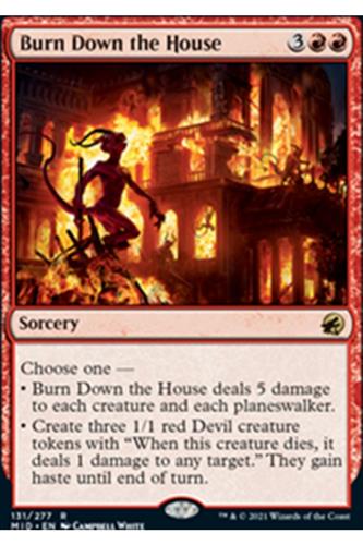Burn Down the House