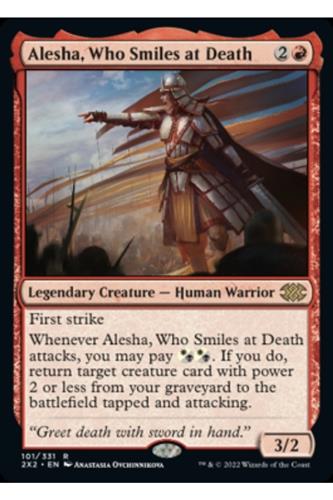 Alesha, Who Smiles at Death