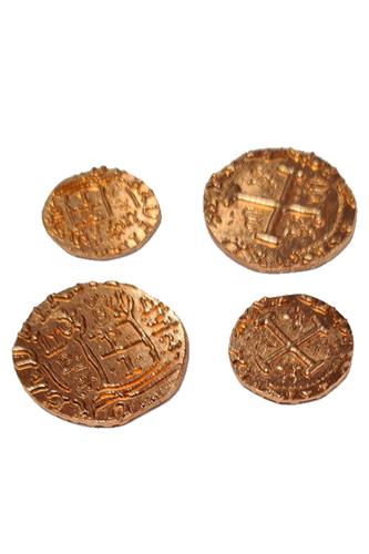 Mønt (metal 20mm) Bronze