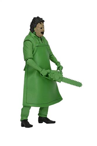 Figurine Leatherface NECA 18cm - Texas Chainsaw Massacre - Tenue Verte - Édition Spéciale