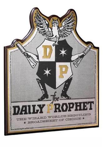 Harry Potter - Daily Prophet Wall Plaque, Skilt