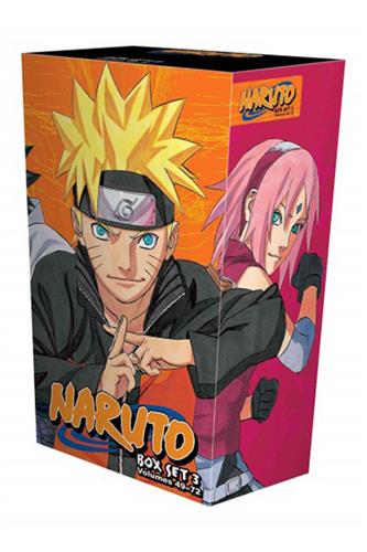 Naruto Box Set 3 (vol. 49-72)