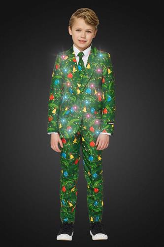 Suitmeister - Christmas Green Tree, Light Up , Tween