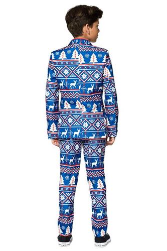 Suitmeister - Christmas Blue Nordic , Tween