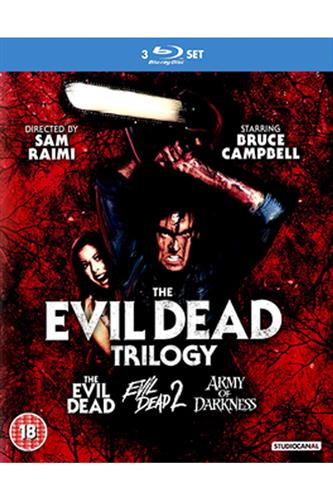 The Evil Dead Trilogy - Evil Dead / Evil Dead 2 / Army Of Darkness Blu-Ray