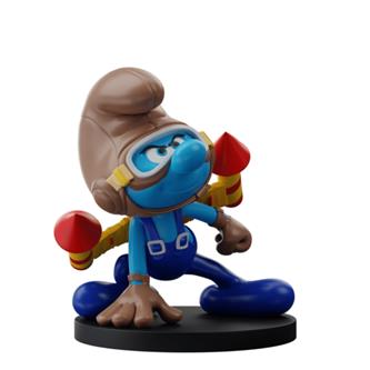 Jetpacksmølf - Resin Statue