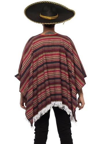 Vævet Poncho Deluxe