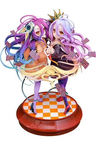 No Game No Life - Shiro & Schwi 1/7 Statue 22cm