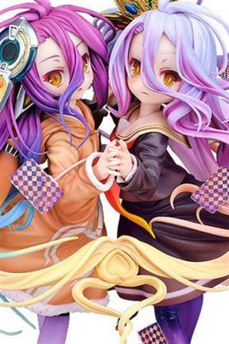 No Game No Life - Shiro & Schwi 1/7 Statue 22cm