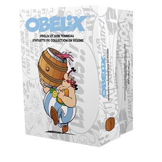 Obelix bærer på tønde