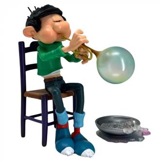 Statue: Vakse Viggo med trompet