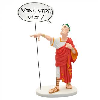 Resin statue: Caesar 'Veni, Vidi, Veci!'