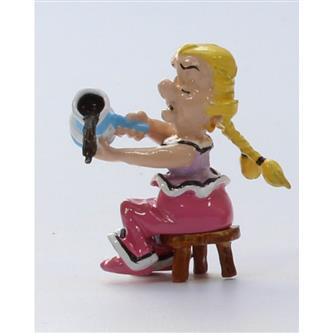 Tinfigur: Asterix & Obelix theselskab
