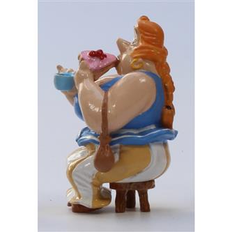 Tinfigur: Asterix & Obelix theselskab