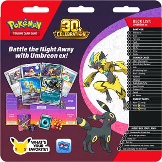 30th Celebration Battle Deck Umbreon 30th Celebration Battle Deck Umbreon