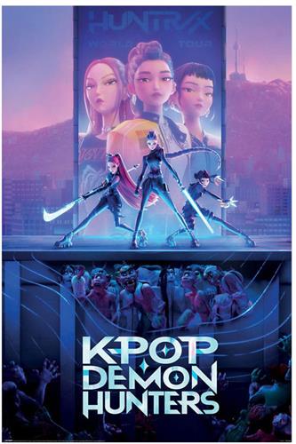 K-Pop Demon Hunters - Movie Key Art Plakat 61x91cm