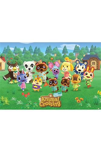 Animal Crossing - Lineup Plakat 61x91cm