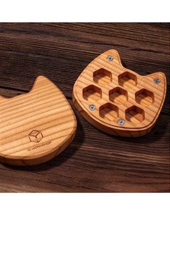 Cat's Dice Box (Lærketræ)