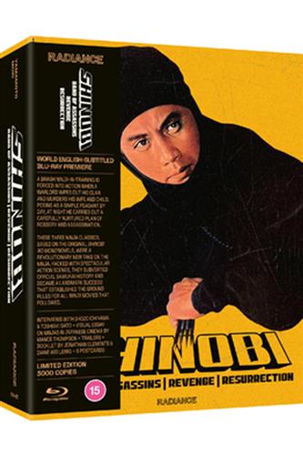 Shinobi - Band Of Assassins / Revenge / Resurrection Limited Edition Blu-Ray