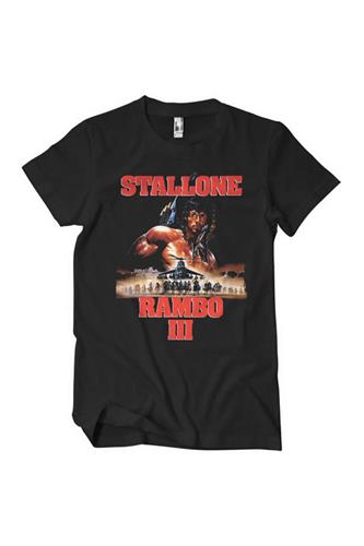 Rambo III Poster T-Shirt XXL