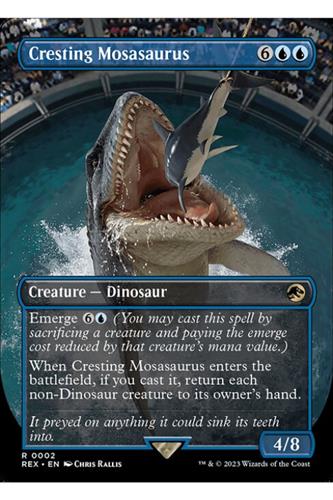 Cresting Mosasaurus