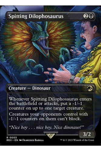Spitting Dilophosaurus