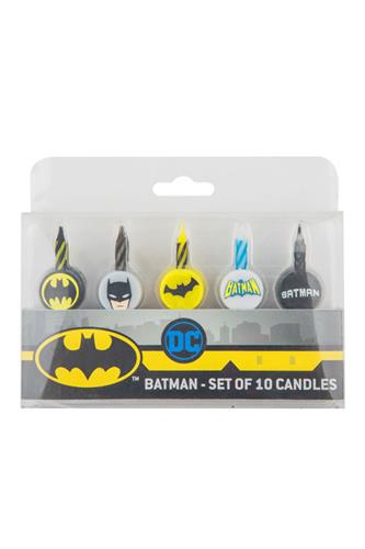 DC Comics Batman set of 10 candles