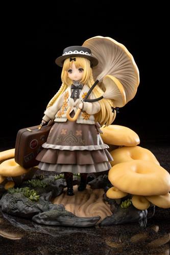 Mushroom Girls - No.3 Pleurotus Citrinopileatus Pvc Statue 24cm
